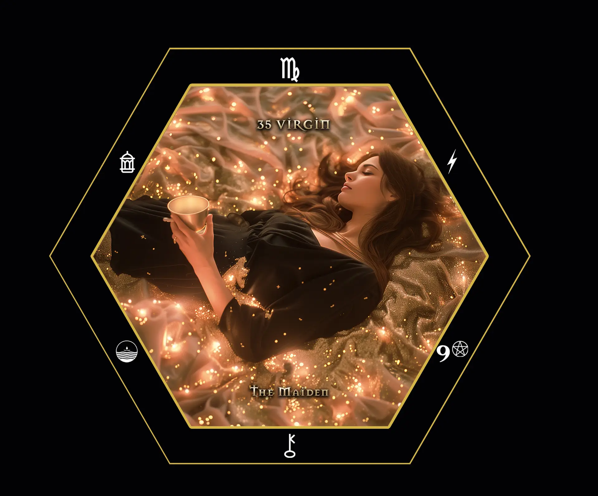 The Virgin Creatrix card artwork